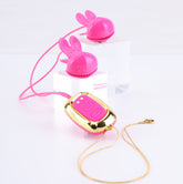 Maia MOLLI Rechargeable Vibrating Nipple Clamps & Necklace Pink Nipple and Clit Clamps